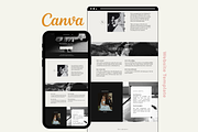 Canva Luxury Wedding Site Template, a Landing Page Template by Marcia B Studio (Thumbnail 1 of 4)