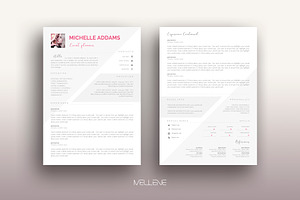 Resume / CV Template - Michelle