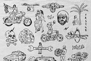 Vintage Racing Illustrations, an Illustration by Megflags (Thumbnail 3 of 5)