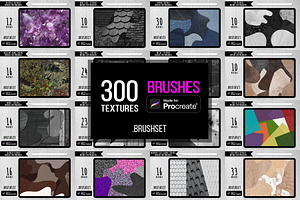 Texture Procreate Brushes MEGA Set