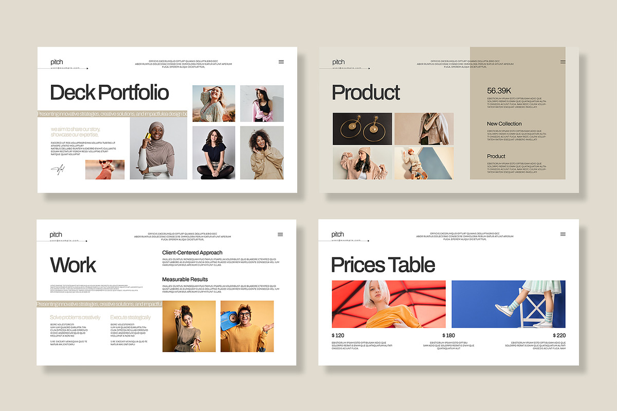 Pitch Deck  Presentation Template, a Presentation Template by MightyDesign (Photo 5 of 9)