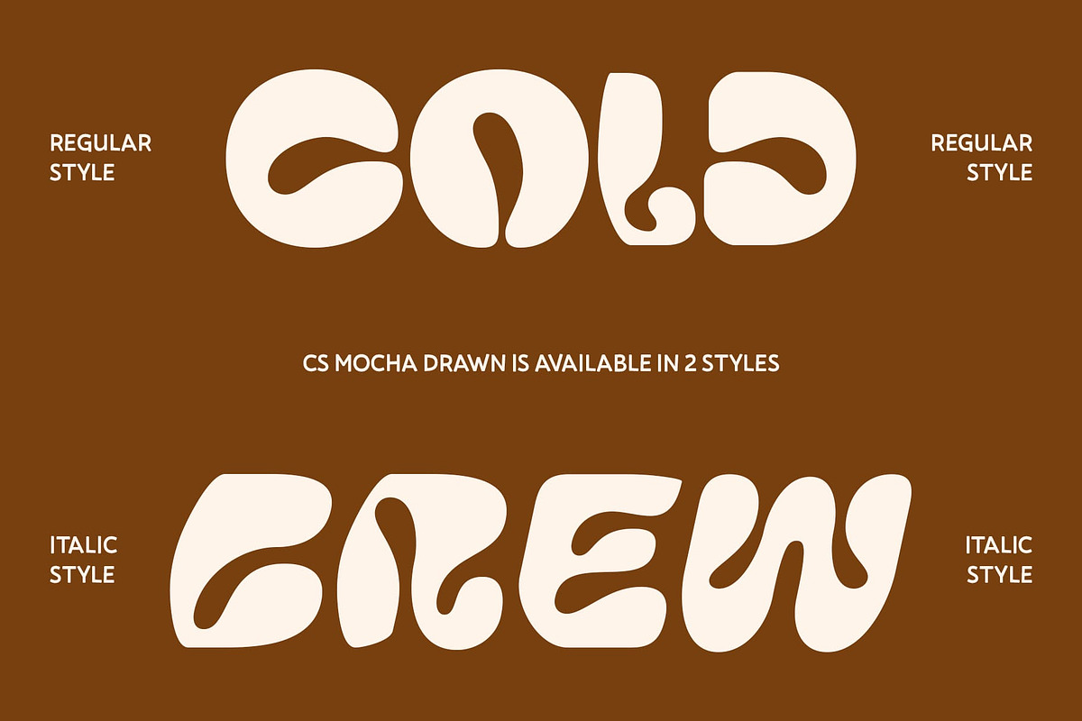 CS Mocha Drawn, a Sans Serif Font by Craft Supply Co. (Photo 7 of 8)