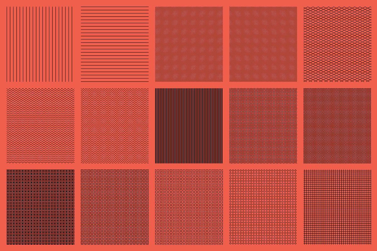 Pix Patterns - 375 Pixel Patterns preview 3