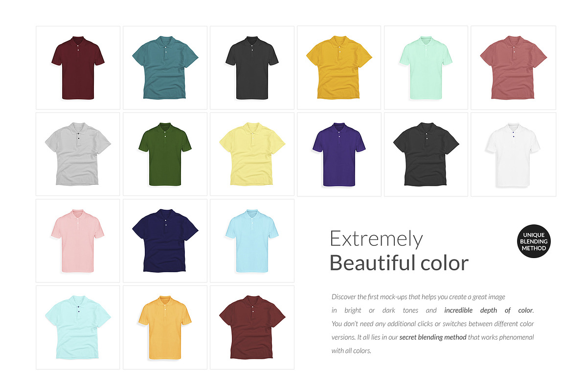 4x Men Polo Ghost Mock-ups FREE DEMO, a Books & Magazine Mockup by Apparel_Mockups (Photo 12 of 22)