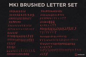 MKI letterset 