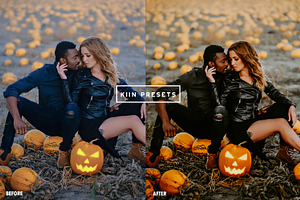 HALLOWEEN LIGHTROOM MOBILE PRESETS