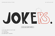 Jokers | Jouful Hand Drawn Font Duo, a Handwritten Font by Nutalin Art (Thumbnail 1 of 10)