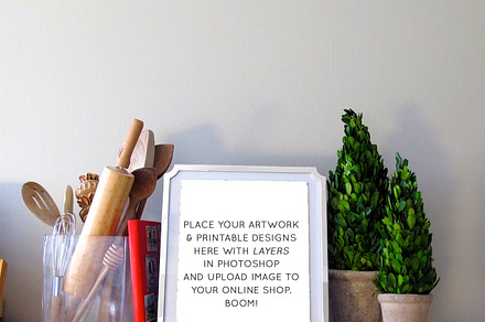 Artwork Frame Styled Mockup 002