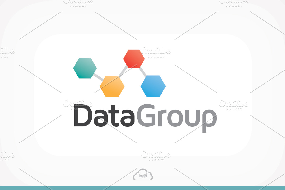 Data Group Logo Template, a Branding & Logo Template by Logo Heaven (Photo 1 of 5)