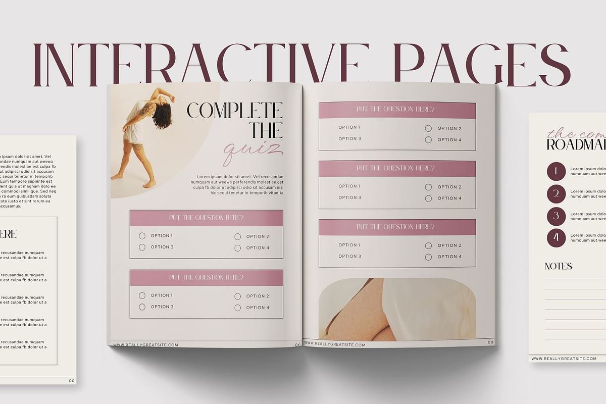 Coach Workbook Template CANVA, a Marketing Template by BoldNStudio (Photo 10 of 16)