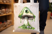 Magic Mushroom Halloween Clipart, a Seasonal Illustration by Rose Art (Thumbnail 5 of 7)