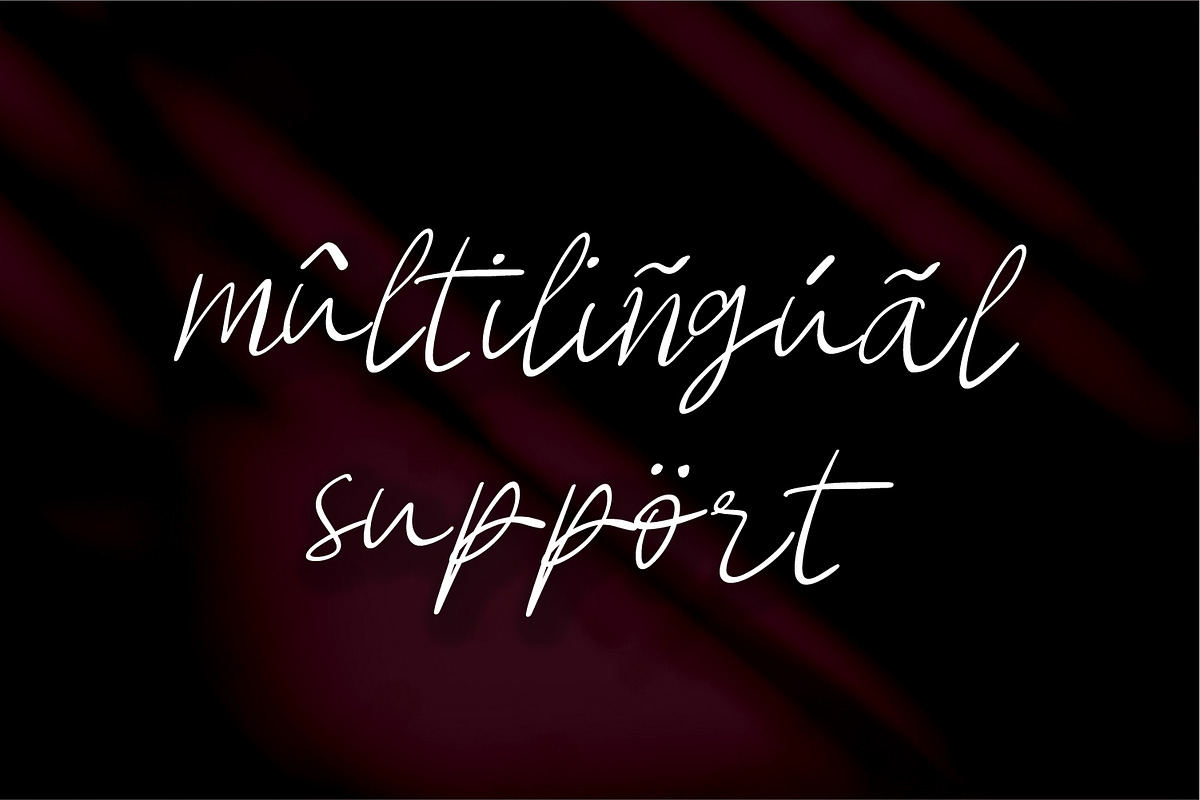 Burjuis - Modern Script fonts, a Script Font by Nahar_std (Photo 6 of 7)
