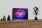 Laptop Mockup, a Wearable Device Mockup by MrLetters (Thumbnail 3 of 5)