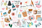 Self care, hobby, home & good mood, a Decorative Illustration by Skliarova (Thumbnail 11 of 14)