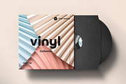 Vinyl Mock-up 5, a Merchandise Mockup by Yogurt86 (Thumbnail 2 of 9)