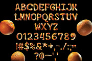 Citrus Color Font, a Font by VozzyStock (Thumbnail 4 of 4)