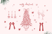 Christmas Hand Drawn Line Art, a Seasonal Illustration by Summer Nightingale Art (Thumbnail 9 of 19)