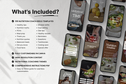 100 Nutrition Coach Instagram Reels, a Social Media Template by DigiPax (Thumbnail 2 of 10)