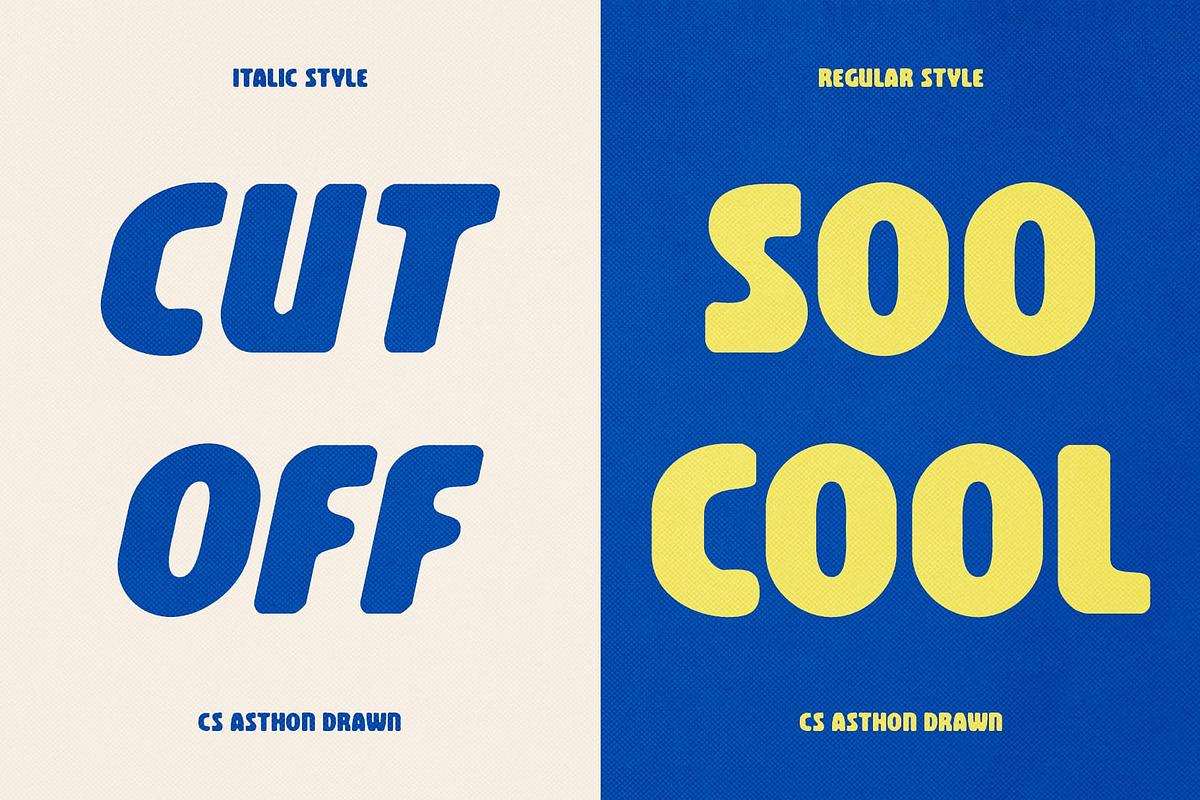 CS Asthon Drawn, a Sans Serif Font by Craft Supply Co. (Photo 2 of 8)