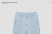 Carpenter pants mockup, a Bottom Mockup by Voyage Studio (Thumbnail 2 of 3)