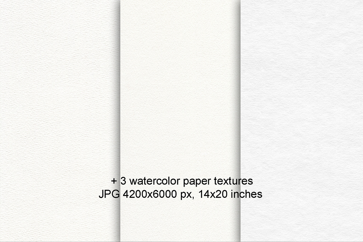 100 Watercolor brushes for photoshop, a Brush Add-On by TaPilipa (Photo 6 of 6)