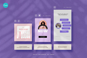 Energetic Instagram Templates CANVA