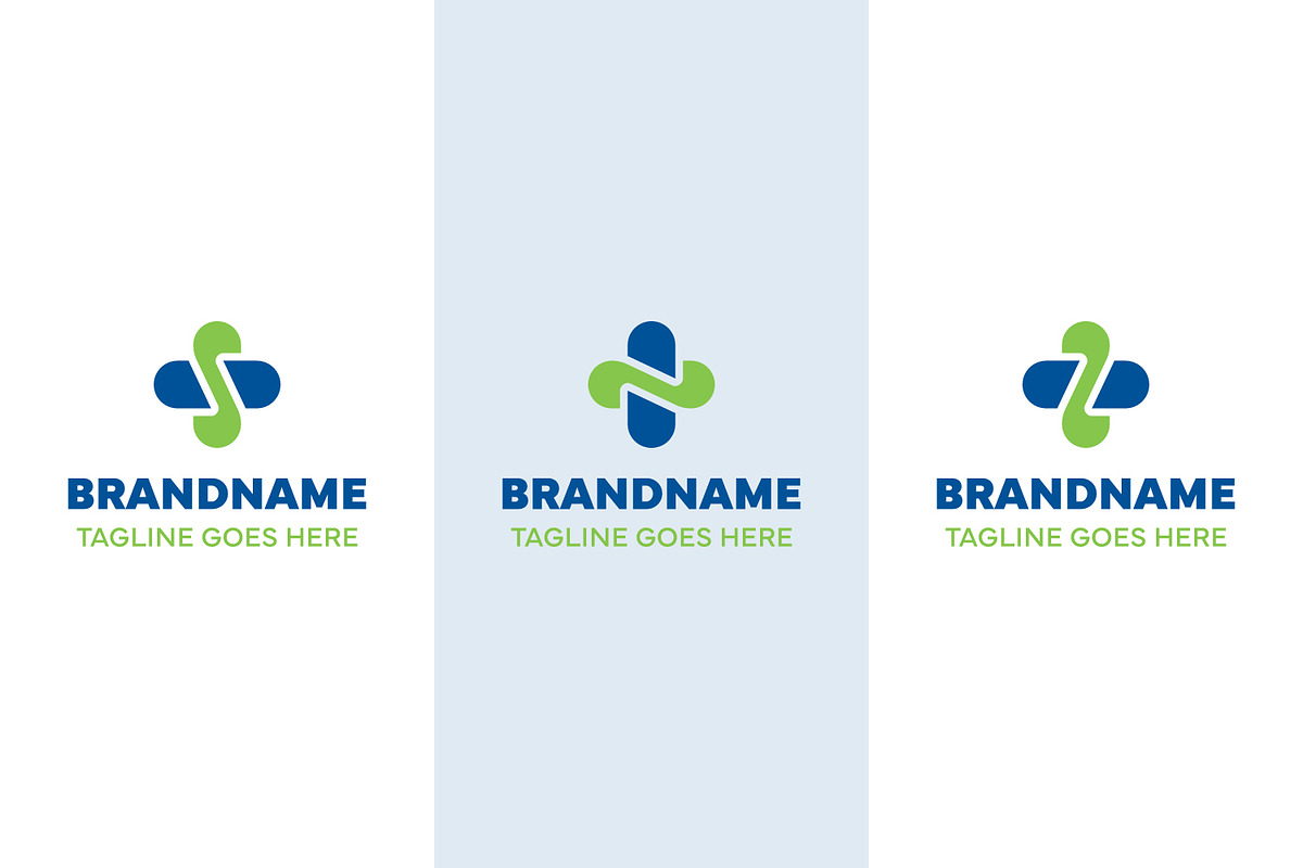 Letter S N Z Medical Cross Logo Set, a Branding & Logo Template by Pray Art Design Studio (Photo 1 of 2)