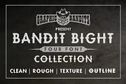 Bandit Bight – Font Family (4), a Font by Graphic Bandits (Thumbnail 1 of 9)
