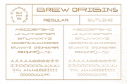 Brew Origins Font, a Sans Serif Font by Design Surplus (Thumbnail 2 of 4)