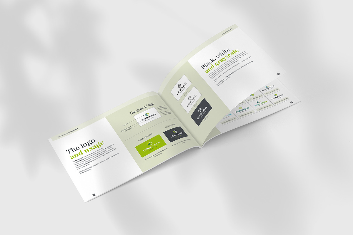 Brand Guidelines Bundle, a Brochure Template by Imagination Area (Photo 14 of 22)