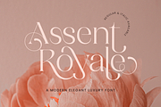 Assent Royale - Luxury Serif, a Serif Font by Annivers Type (Thumbnail 1 of 10)