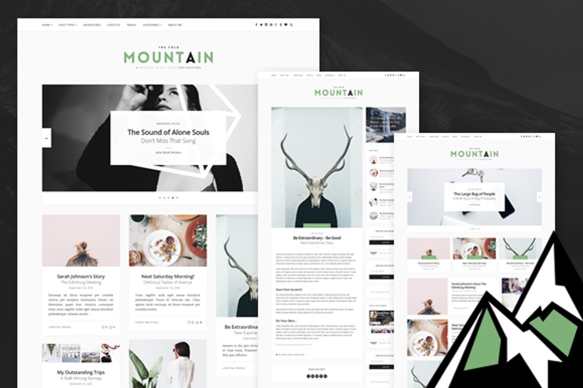 CM Personal Lifestyle Blog Theme, a WordPress Template by NaughtyPanda Themes (Photo 2 of 2)