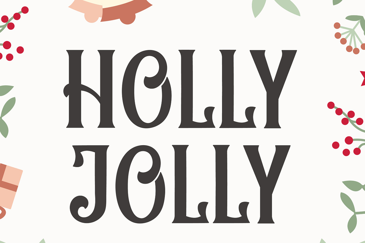 Fishtail Christmas, a Handwritten Font by Mini_World (Photo 6 of 7)