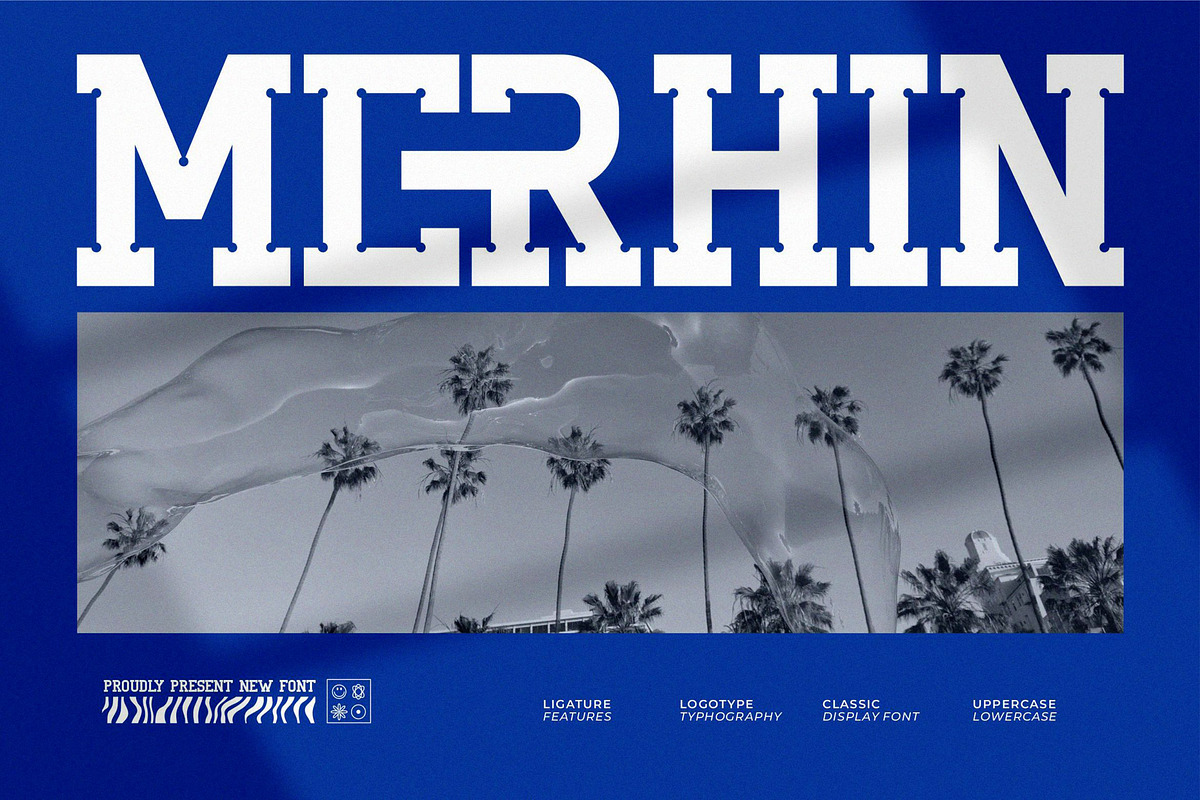 Merhin || Modern Slab Serif Font, a Slab Serif Font by Ermedia Studio (Photo 1 of 10)