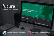 Future 14 Multipurpose PSD Template, a Templates & Theme by hsoft (Thumbnail 1 of 5)