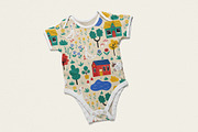 Cute Village Farm Seamless Pattern, a Pattern Graphic by Irina Ostapenko (Thumbnail 4 of 5)