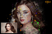 Mixed Watercolor Photoshop Effect, an Action Add-On by CraftingStudio (Thumbnail 4 of 6)