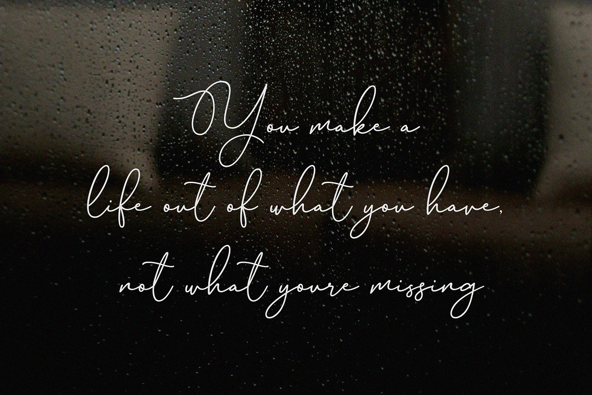 Andrew Britton - Script Wedding Font, a Script Font by Flawless And Co (Photo 7 of 10)