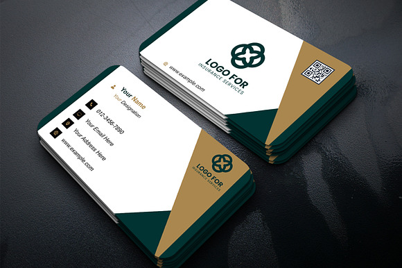 Modern Professional Business Card PSD preview 8