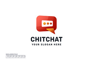 Awesome Chat Talk Logo Design Vector, a Branding & Logo Template by yuanesei