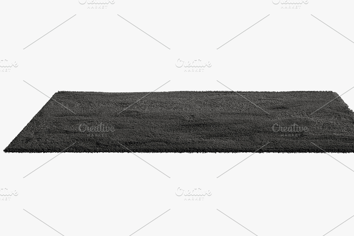nuLoom Shaggy Area Rug (4 colors), a Furniture 3D Model by 3dmitruk (Photo 14 of 18)