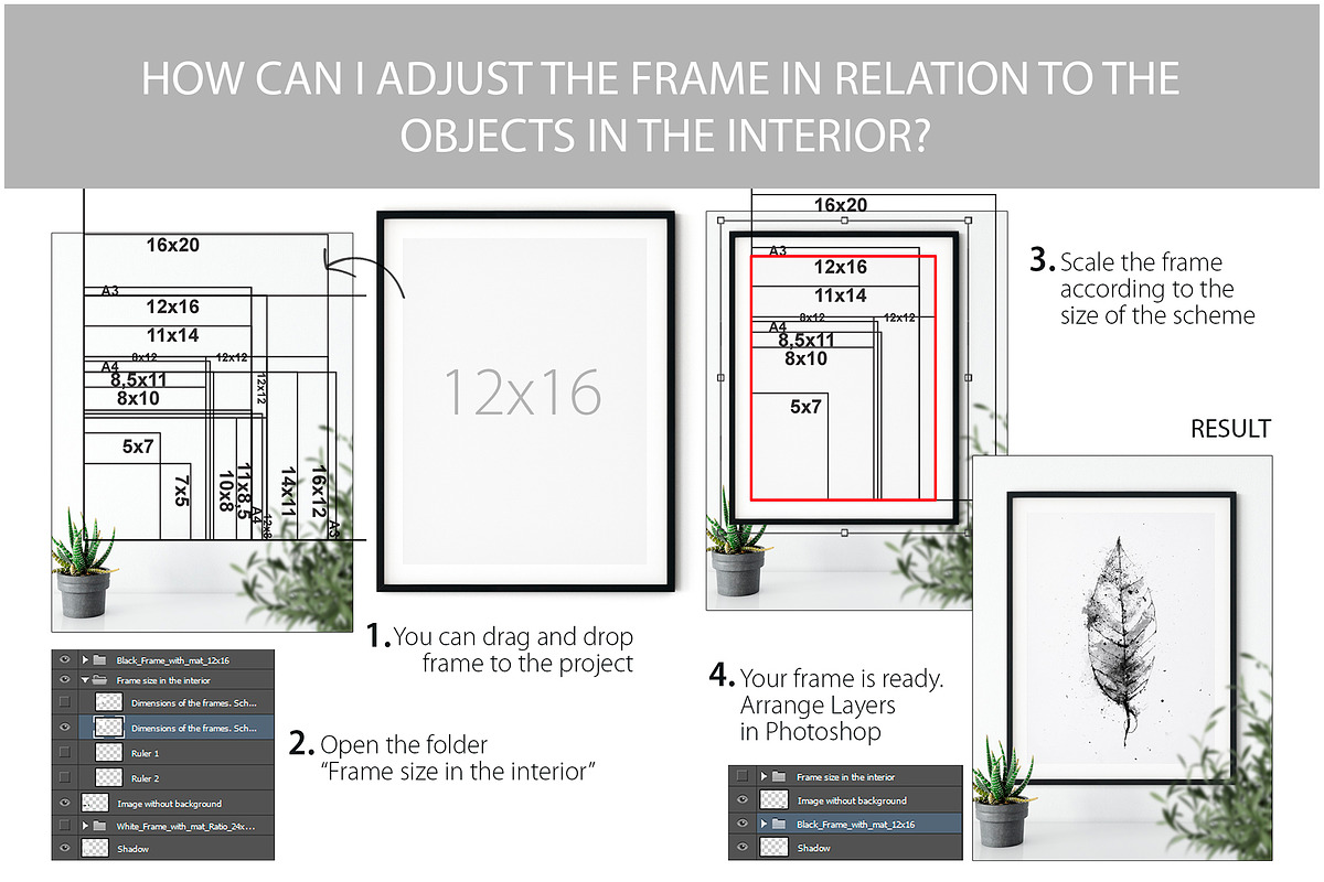 Frames & Walls Mockup Bundle - 5, a Print Template by Yuri-U (Photo 29 of 31)