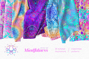 Mindfulness. 35 Vector Set., a Decorative Illustration by Varvara Gorbash (Thumbnail 4 of 9)