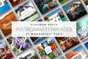 Platinum Posts - Instagram Templates
