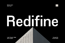 Redifine – Sans Serif Font