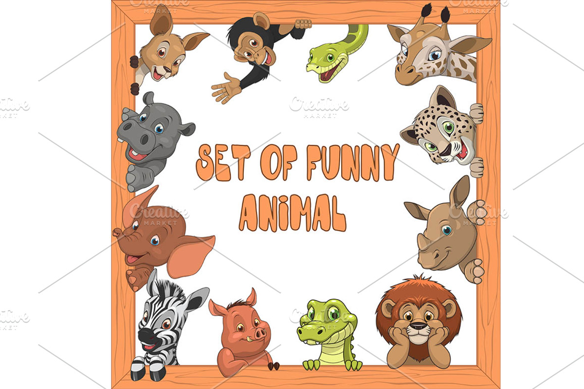 Funny kids animals, an Animal Illustration by Mark2000 (Photo 2 of 4)