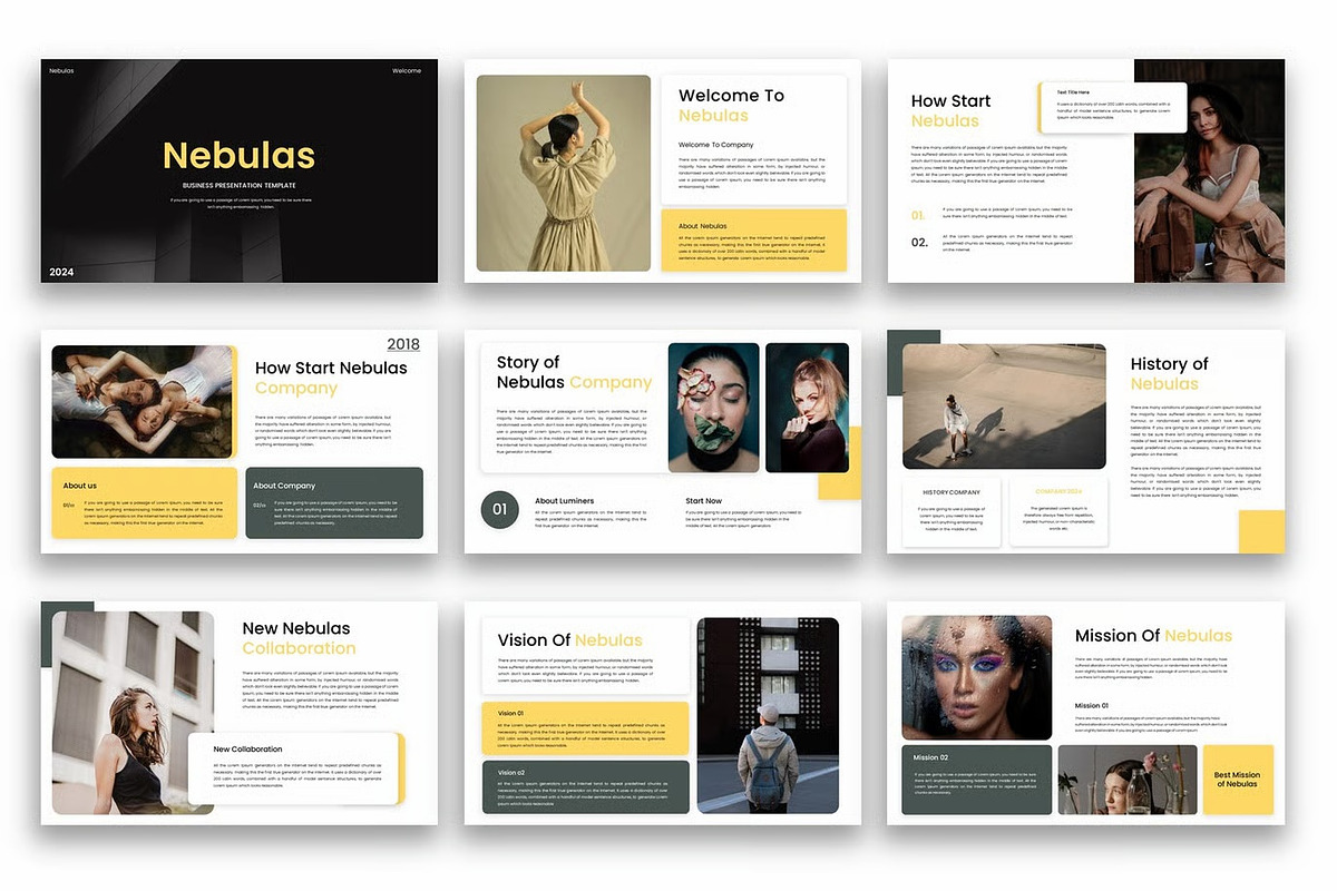 Nebulas – Business Keynote Template, a Presentation Template by kreatifreya (Photo 4 of 5)