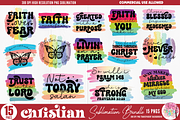 Christian Sublimation Bundle, an Object Graphic by Design's Dark (Thumbnail 1 of 12)