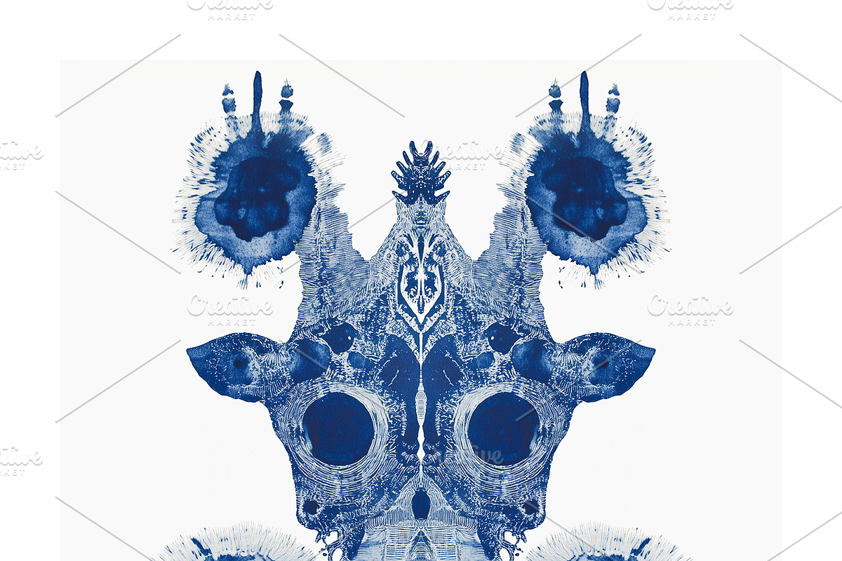 Tona Co. Totemic Cyanotype Inkblots, an Animal Illustration by milatovar (Photo 10 of 19)