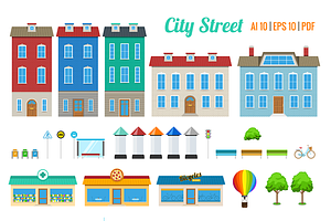 City Street Building Kit